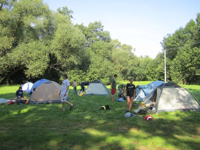 Stodola Nové Mlýny - tábořiště